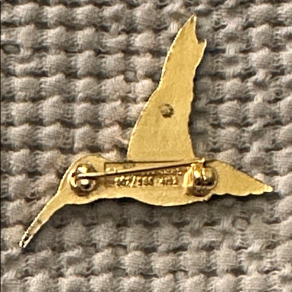 Vintage Hummingbird Pin - Picture 2 of 3